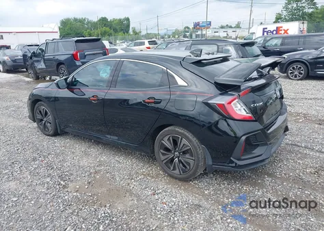 2018 Honda Civic Ex from USA, damaged, VIN SHHFK7H58JU210702